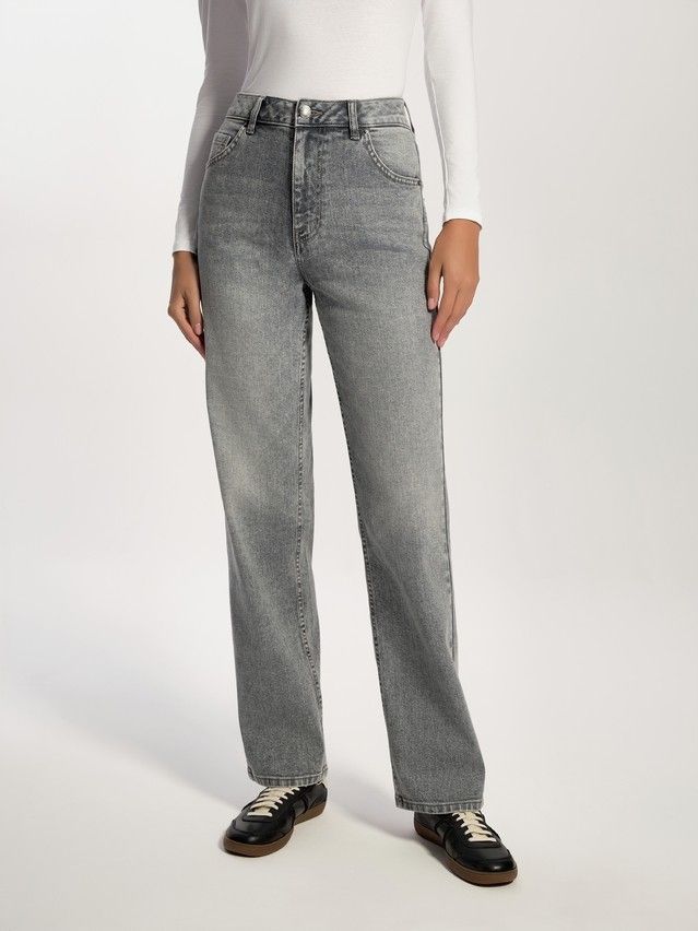 Denim trousers CONTE ELEGANT CON-823, s.170-102, grey - 3