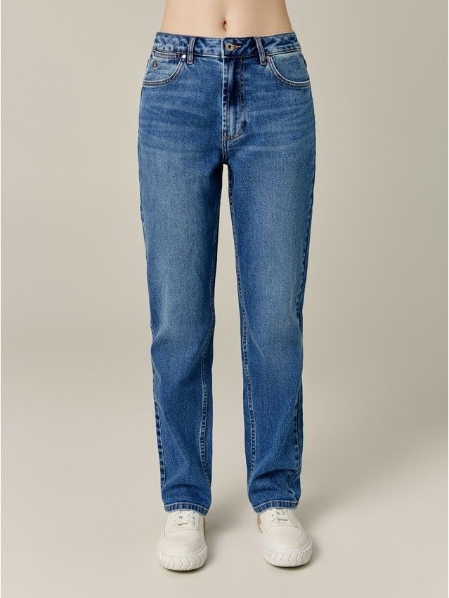 Denim trousers CONTE ELEGANT CON-683, s.170-102, blue - 7