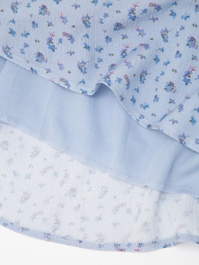 Women's sundress CONTE LSF 3816, s.170-84-90, blue-flowers - 9