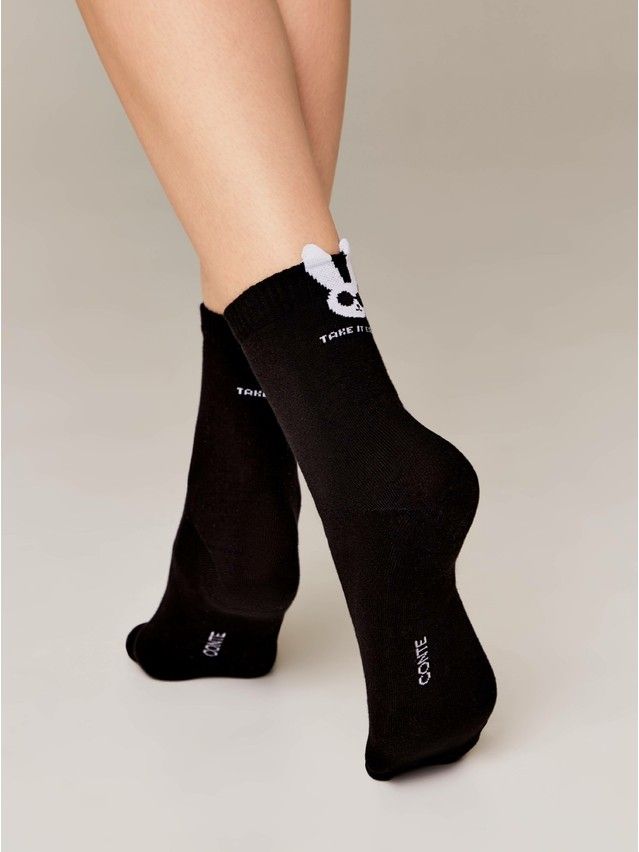 Women's socks CONTE ELEGANT CLASSIC, s.25, 540 black - 2