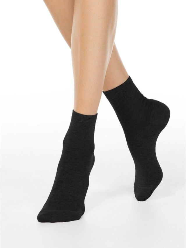 Women's socks CONTE ELEGANT FANTASY, s.23-25, 000 dark grey - 2