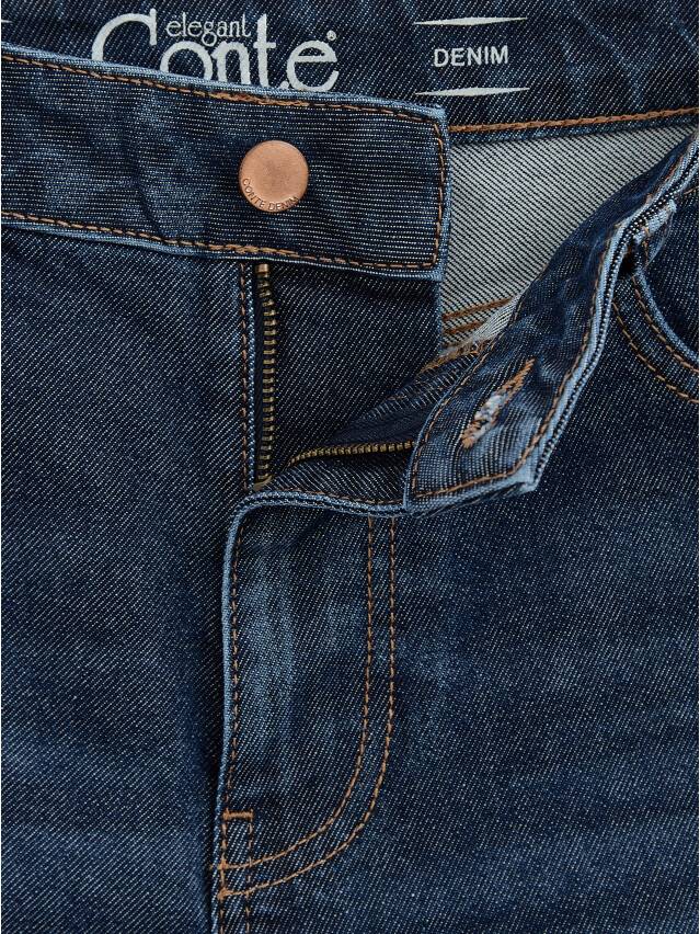 Denim trousers CONTE ELEGANT CON-407, s.170-102, blue - 8