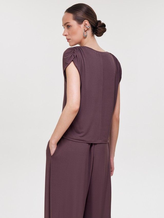 Women's blouse CONTE LBL 3509, s.170-84, chocolate - 7