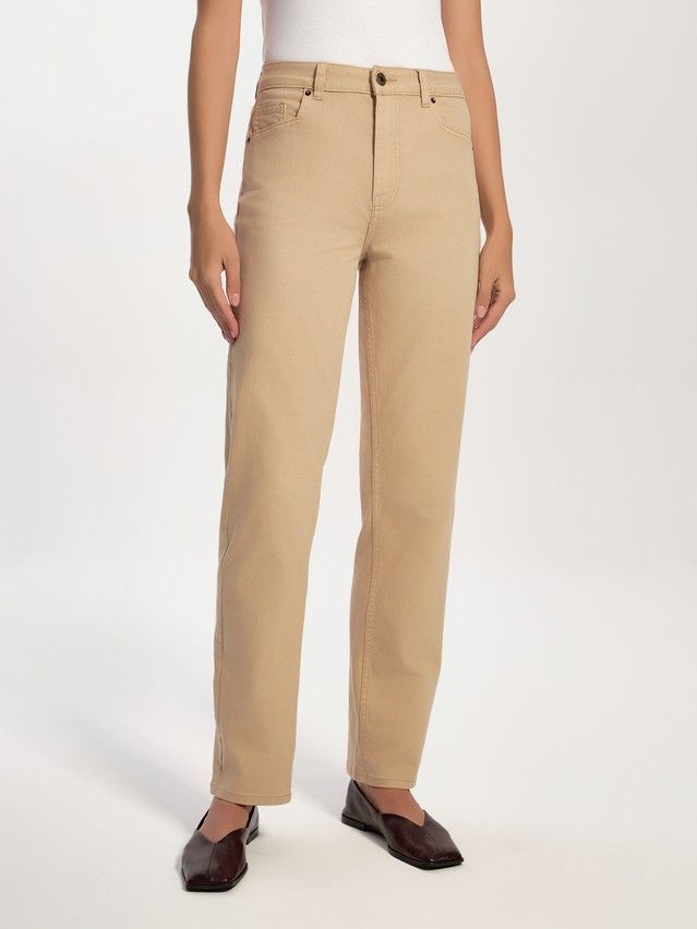 Denim trousers CONTE ELEGANT CON-767, s.170-102, camel - 3