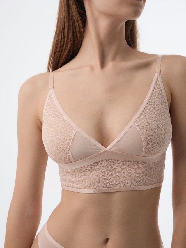 Women's bustier CONTE ELEGANT SAVAGE LBE 2533, s.170-84, silver peony - 2