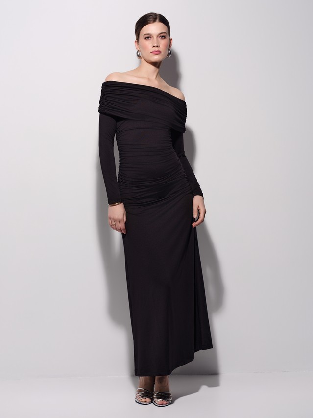 Women's gown CONTE LPL 3417, s.170-88-94, black - 1