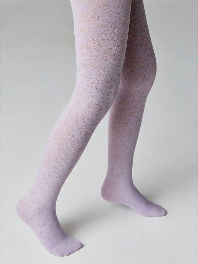 Fancy children's tights CONTE ELEGANT ROSANNA, s.104-110, lavanda - 1