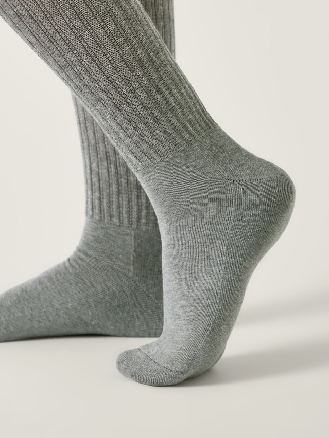 Women's socks CONTE ELEGANT COMFORT, s.23-25, 750 grey - 3