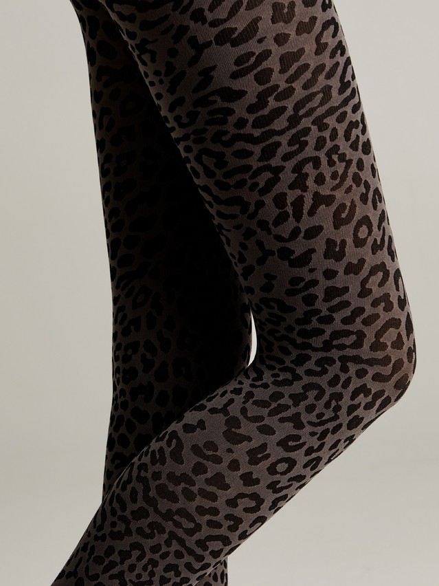Tights for women FANTASY LEO, s.2, cacao - 2