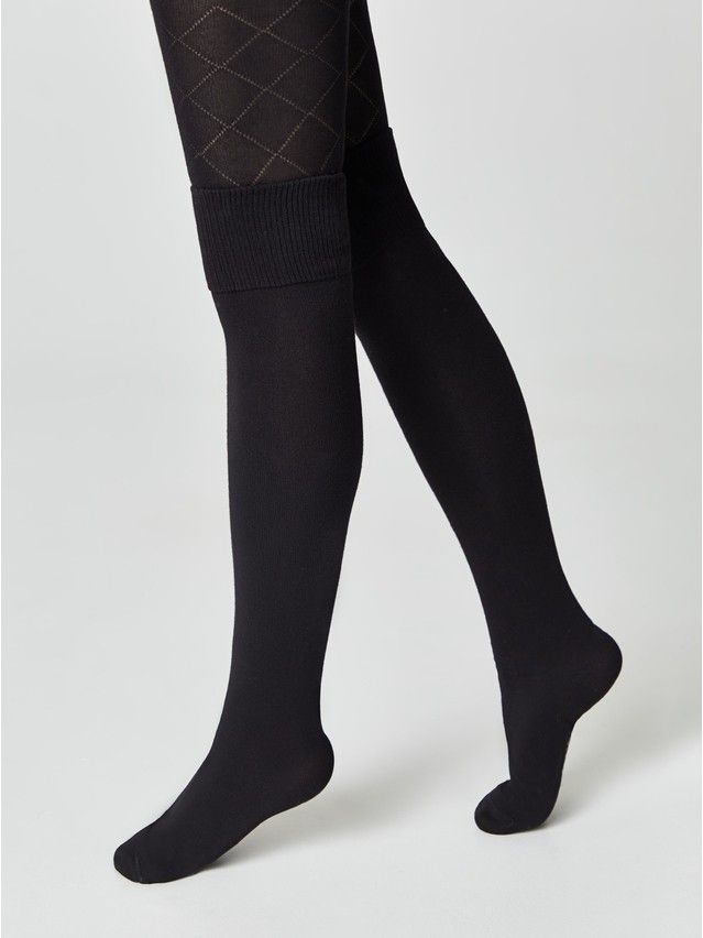 Children's tights CONTE-KIDS TIP-TOP, s.152-158 (23),682 black - 2
