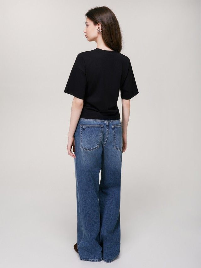 Women's polo neck shirt CONTE LD 3445, s.170-84, black - 4