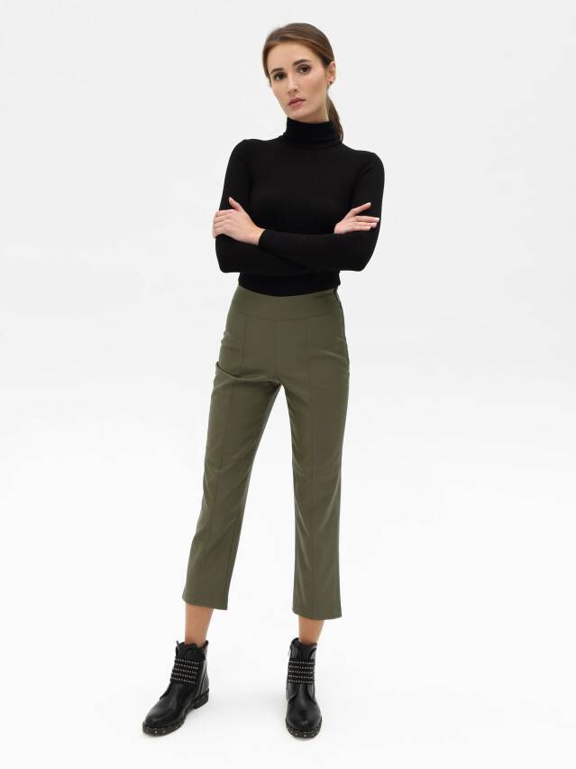 Women's trousers CONTE ELEGANT CITY CHIC, s.164-88-94, olive - 4