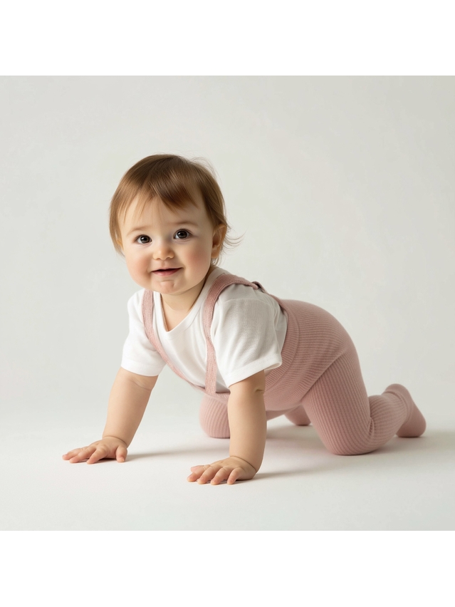 Children's tights CONTE-KIDS TIP-TOP, s.62-74 (12),716 ash pink - 2