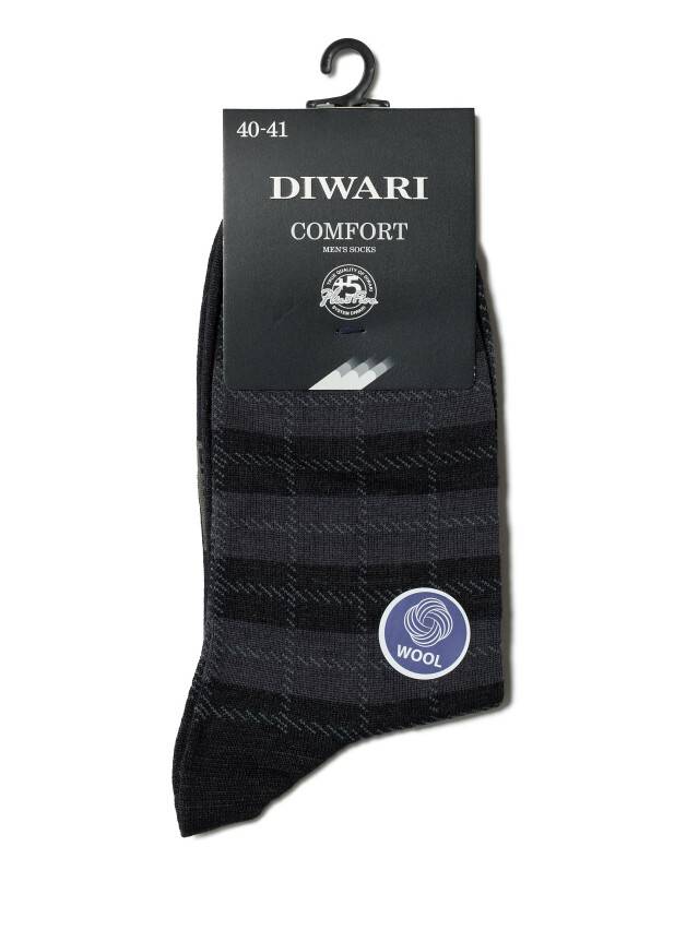 Men's socks DiWaRi COMFORT, s. 40-41, 051 black - 2