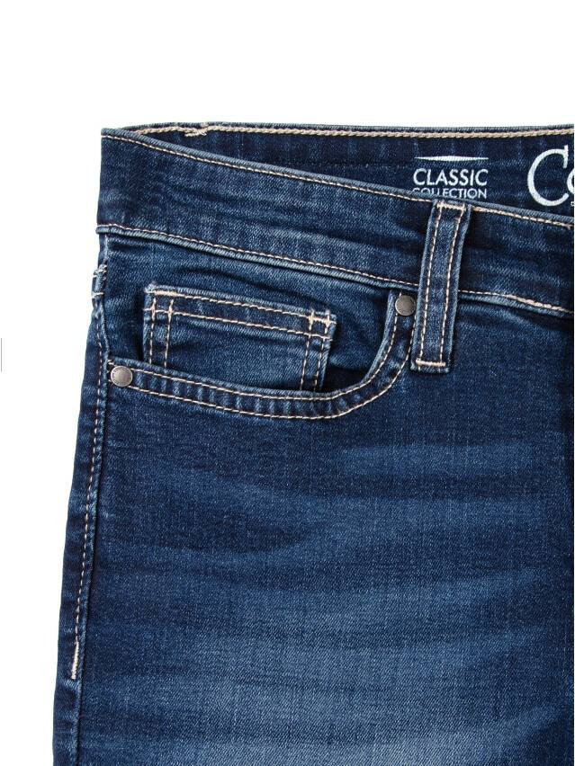 Denim trousers CONTE ELEGANT 4640/4915D, s.170-102, dark blue - 5