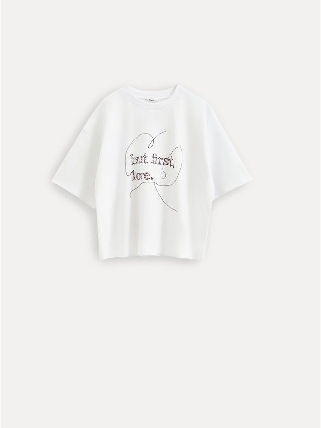 Women's polo neck shirt CONTE ELEGANT LD 3032, s.170-92, white-love - 7