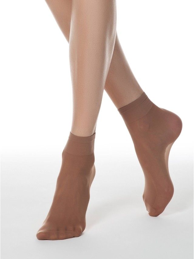 Women's socks CONTE ELEGANT TENSION SOFT 40 (1 pair),s.23-25, bronz - 1