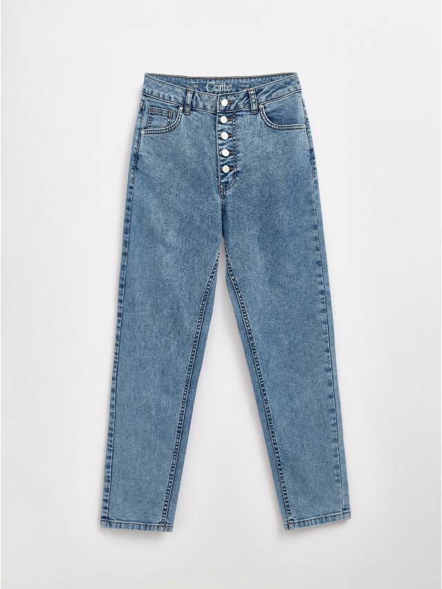 Denim trousers CONTE ELEGANT CON-438, s.170-102, light blue - 4