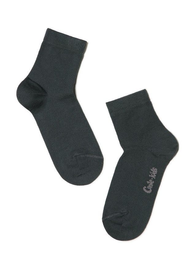 Children's socks CONTE-KIDS TIP-TOP, s.16, 000 dark grey - 1