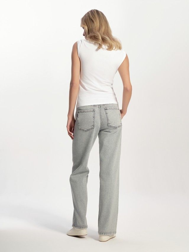 Denim trousers CONTE ELEGANT CON-731, s.170-102, grey - 2