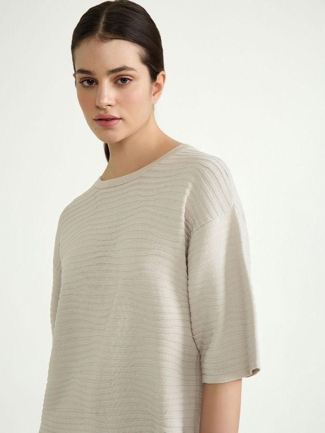 Women's pullover CONTE ELEGANT LDK2462, s.170-84, beige - 3