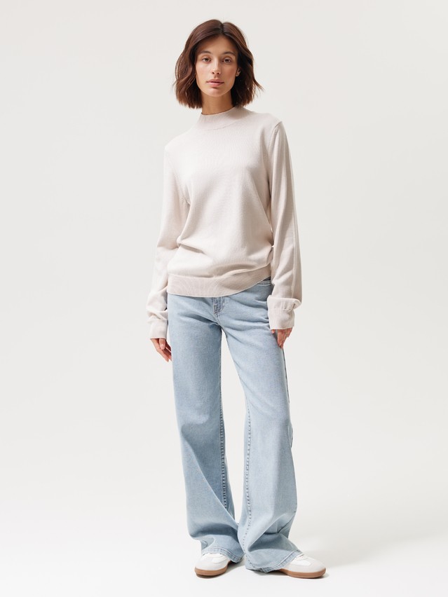 Women's pullover CONTE LDK25165, s.170-84, milky - 1