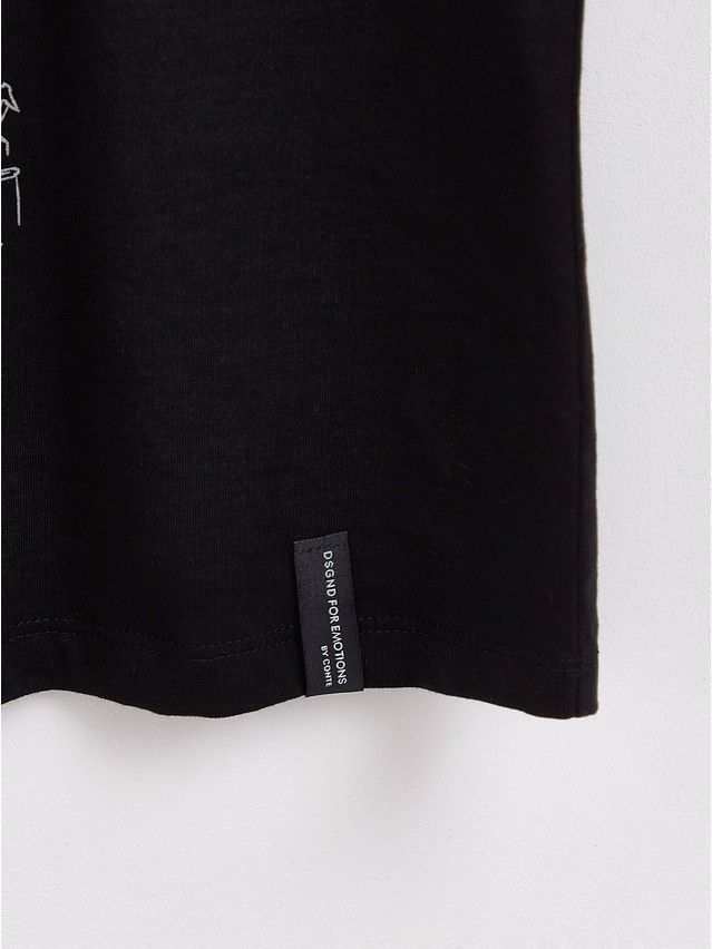 Women's polo neck shirt CONTE ELEGANT LD 1667, s.170-100, black - 8