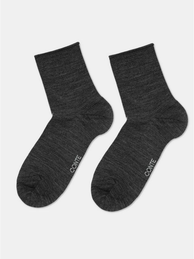 Women's socks CONTE ELEGANT COMFORT, s.25-27, 000 dark grey - 5