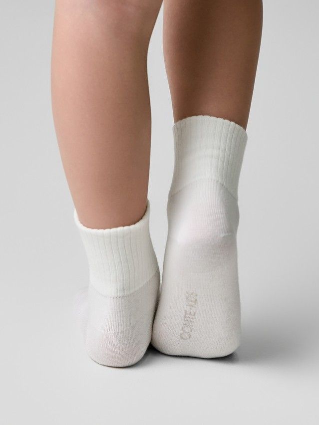 Children's socks CONTE-KIDS TIP-TOP, s.12, 1036 milky - 2
