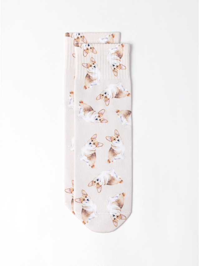 Women's socks CONTE ELEGANT CLASSIC, s.23-25, 1169 beige - 3