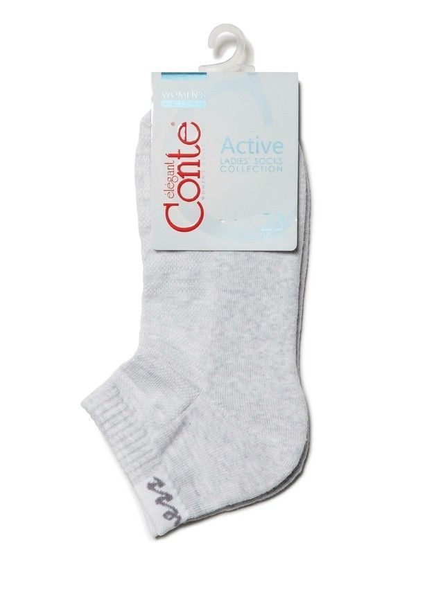 Women's socks CONTE ELEGANT ACTIVE, s.23, 091 light grey - 3