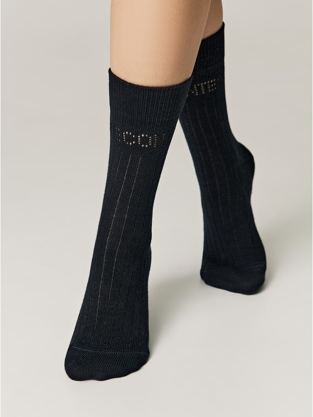 Women's socks CONTE ELEGANT ACTIVE, s.23-25, 624 black - 4