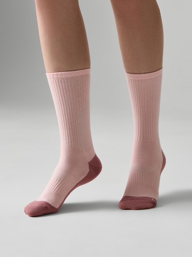Women's socks CONTE ELEGANT SPORT, s.23-25, 1126 light pink - 1