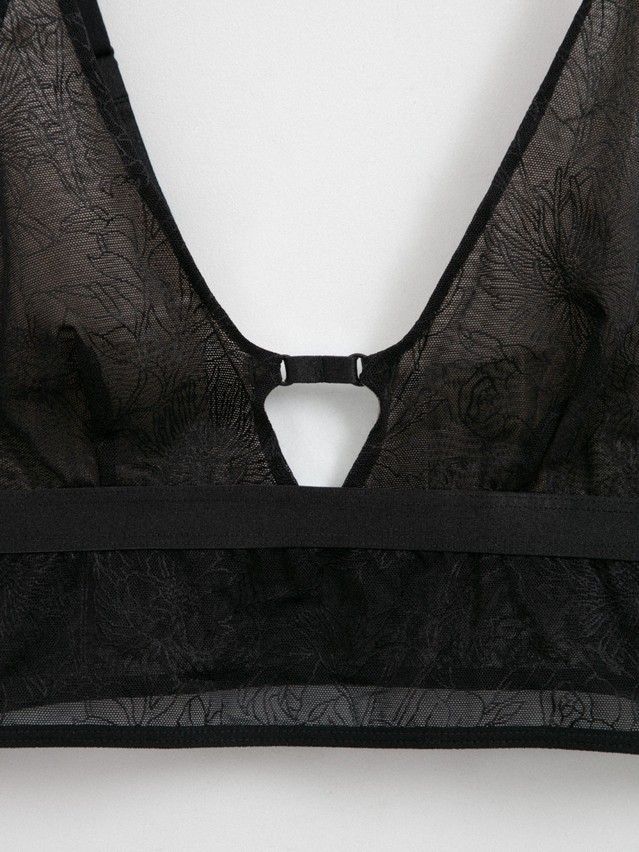 Women's bustier CONTE ELEGANT FLORAL TATTOO LBE 2871, s.170-100, black - 5