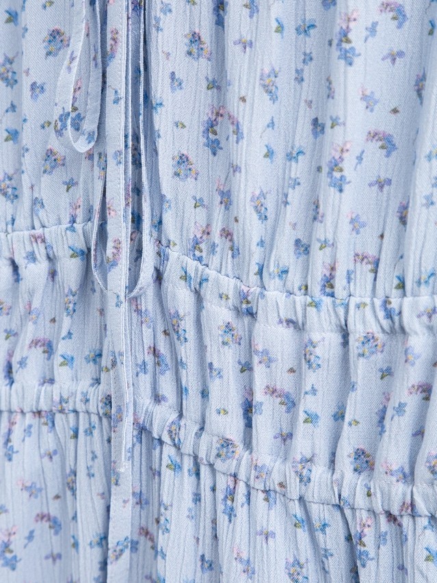 Women's sundress CONTE LSF 3816, s.170-84-90, blue-flowers - 8