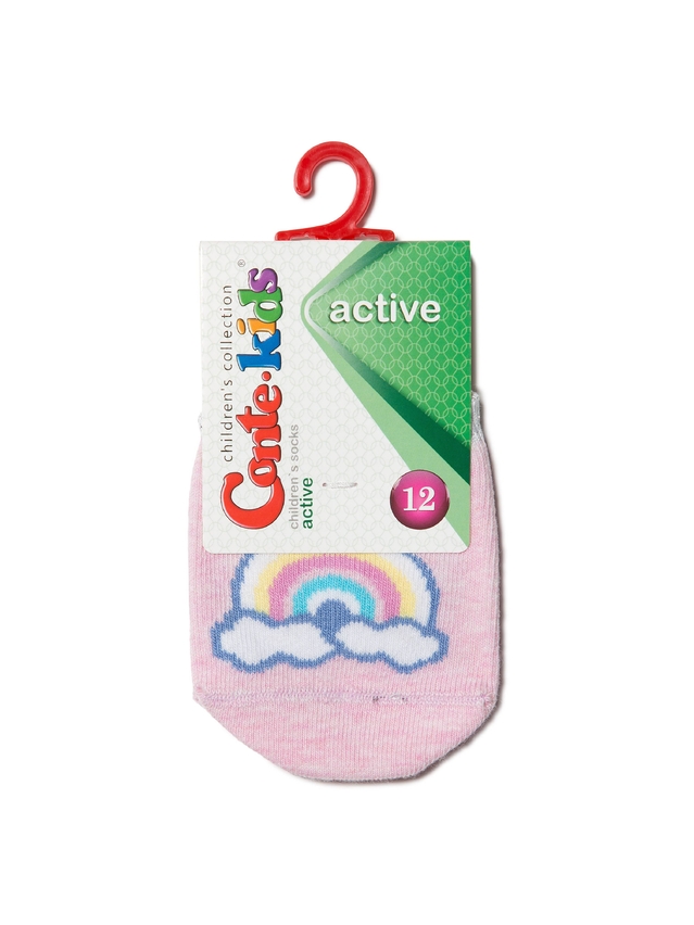 Children's socks CONTE-KIDS ACTIVE, s.12, 328 light pink - 2