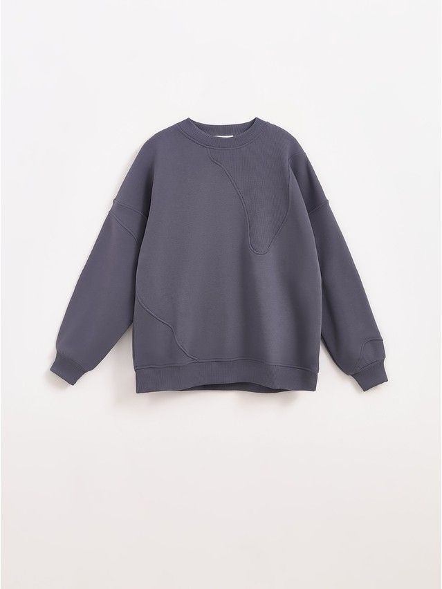 Women's polo neck shirt CONTE ELEGANT LD 2834, s.170-92, graphite - 9