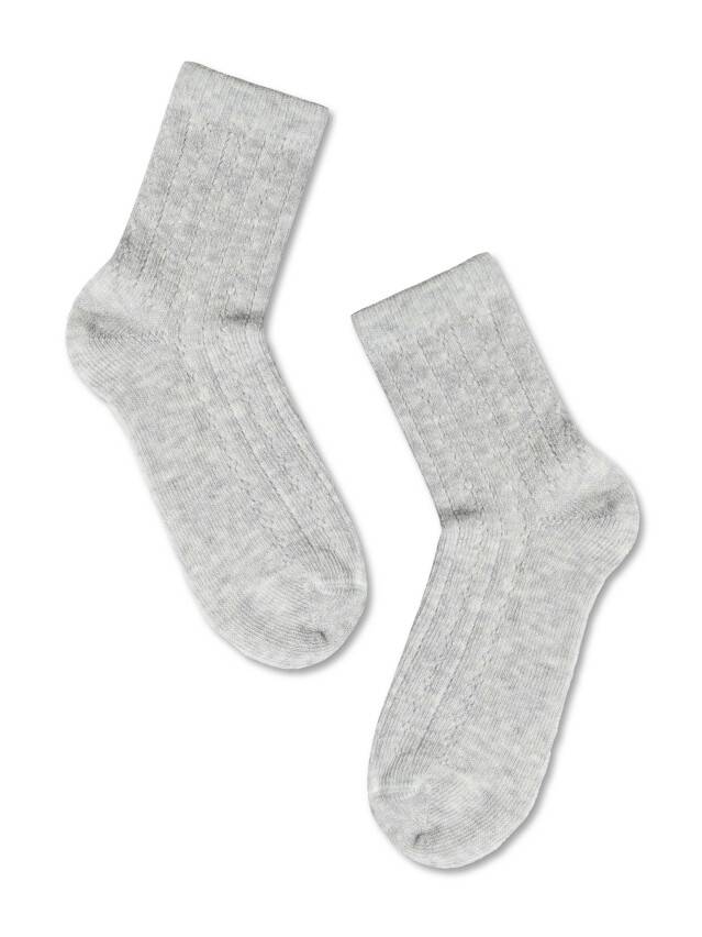 Children's socks CONTE-KIDS MISS, s.30-32, 112 light grey - 1