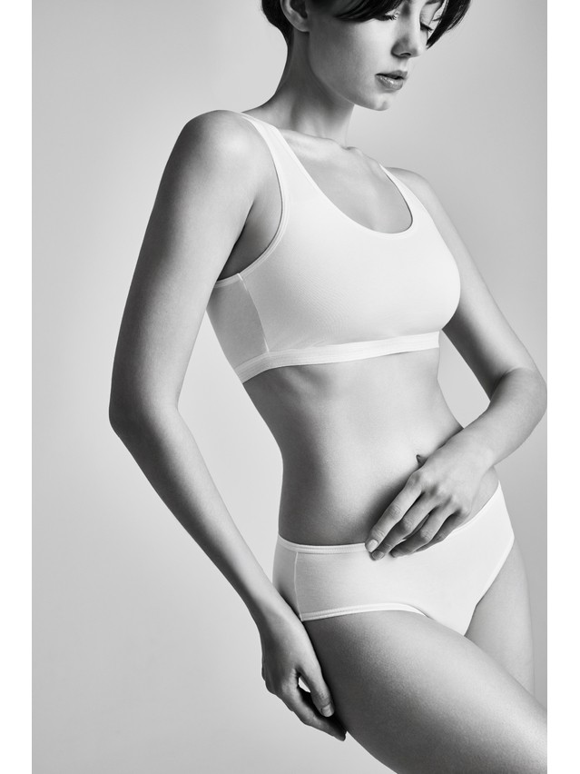 Women's bustier CONTE ELEGANT BASIC COLLECTION LBE 2018.1, s.170-84, white - 2
