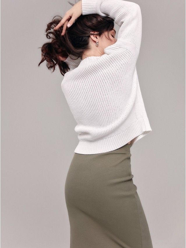 Women's pullover CONTE ELEGANT LDK179, s.170-84, white - 2
