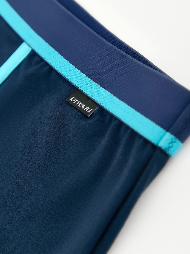 Men's underpants DIWARI BASIC MSH 2731, s.78,82, dark blue-mint - 3