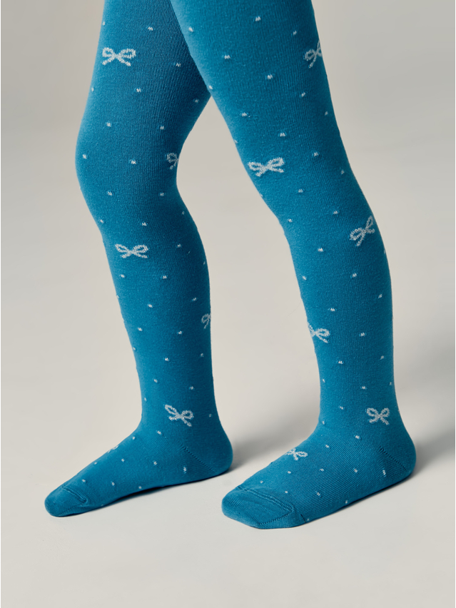 Children's tights CONTE-KIDS TIP-TOP, s.104-110 (16),545 turquoise - 1