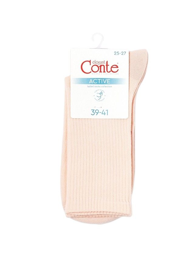 Women's socks CONTE ELEGANT ACTIVE, s.23-25, 000 peach - 2