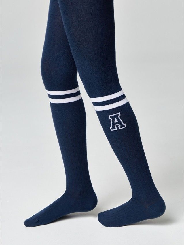 Children's tights CONTE-KIDS TIP-TOP, s.140-146 (22),680 navy - 7