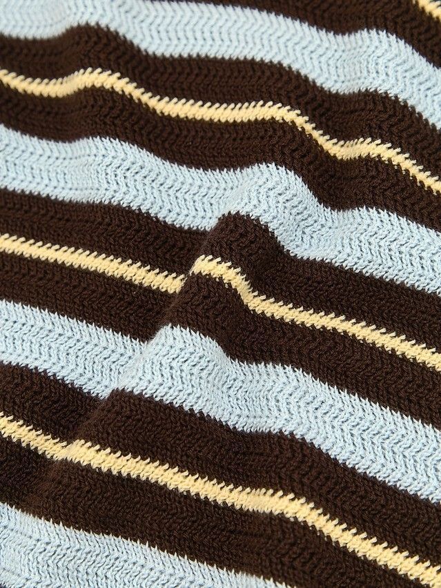 Women's pullover CONTE LDK25139, s.170-84, brown-blue-yellow - 9