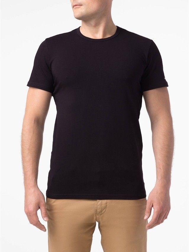 T-shirt BASIC MF 309-10, s.170,176-100, black - 2