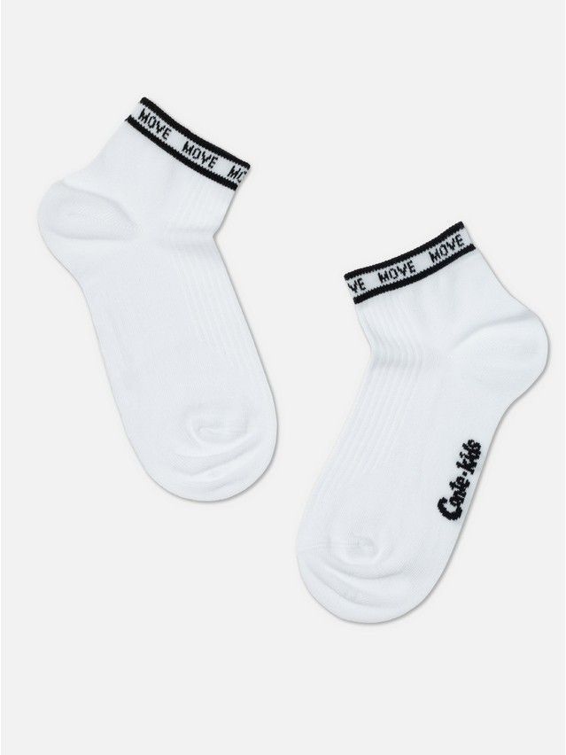 Children's socks CONTE-KIDS ACTIVE, s.16, 580 white-black - 6
