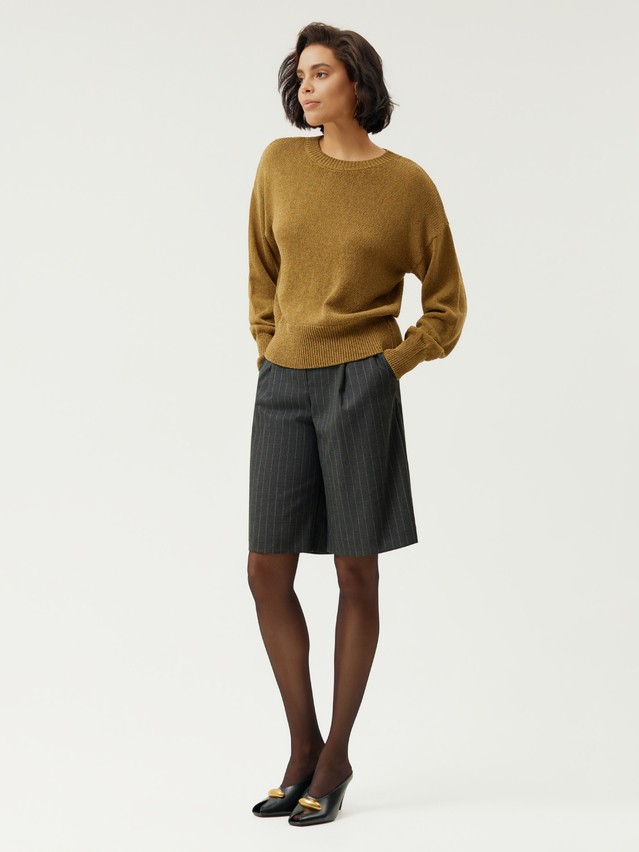 Women's pullover CONTE LDK25163, s.170-84, khaki - 4
