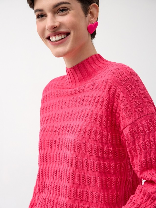 Women's pullover CONTE ELEGANT LDK24105, s.170-84, thrift pink - 1