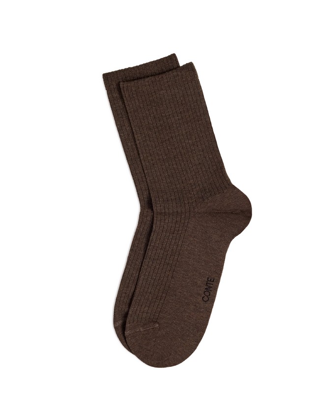 Women's socks CONTE ELEGANT CLASSIC, s.23-25, 751 chocolate - 3